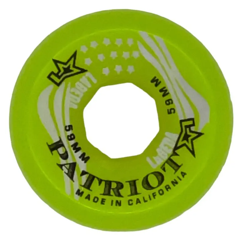 Labeda Patriot X-Soft Roller Hockey Wheel – Green 1
