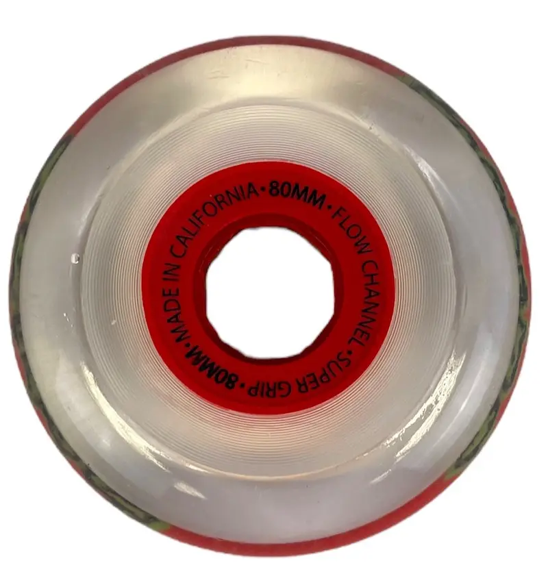 Labeda Slime X-Soft Roller Hockey Wheel - Red 1