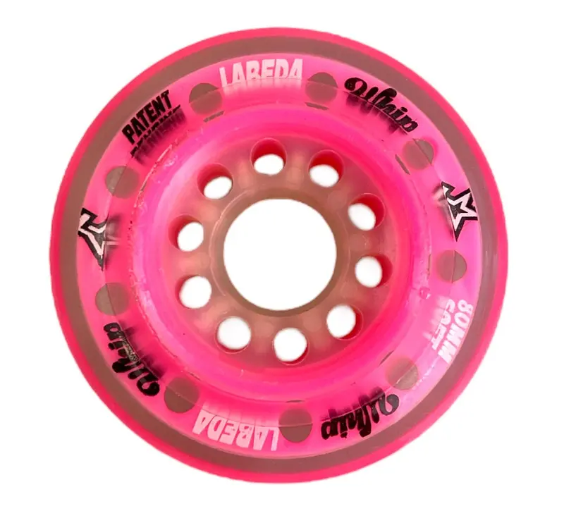 Labeda Whip Soft Roller Hockey Wheel – Pink 4