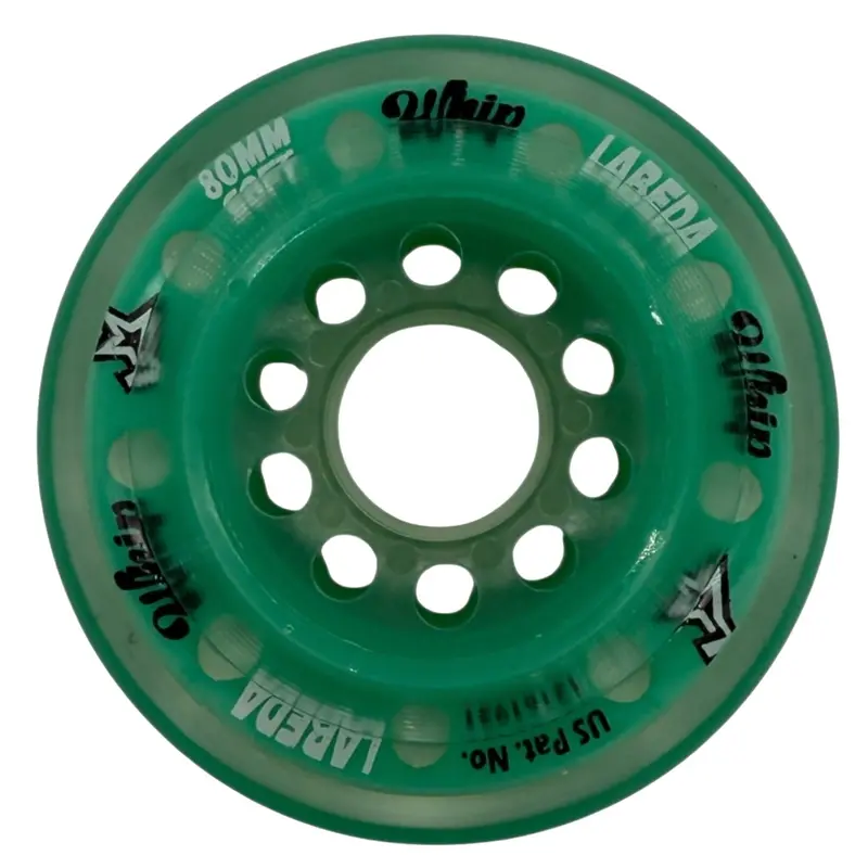Labeda Whip X-Soft Roller Hockey Wheel – Teal 1