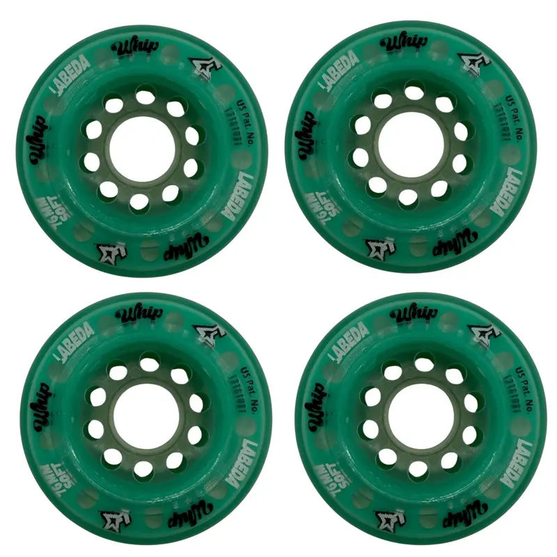 Labeda Whip X-Soft Roller Hockey Wheel – Teal 6