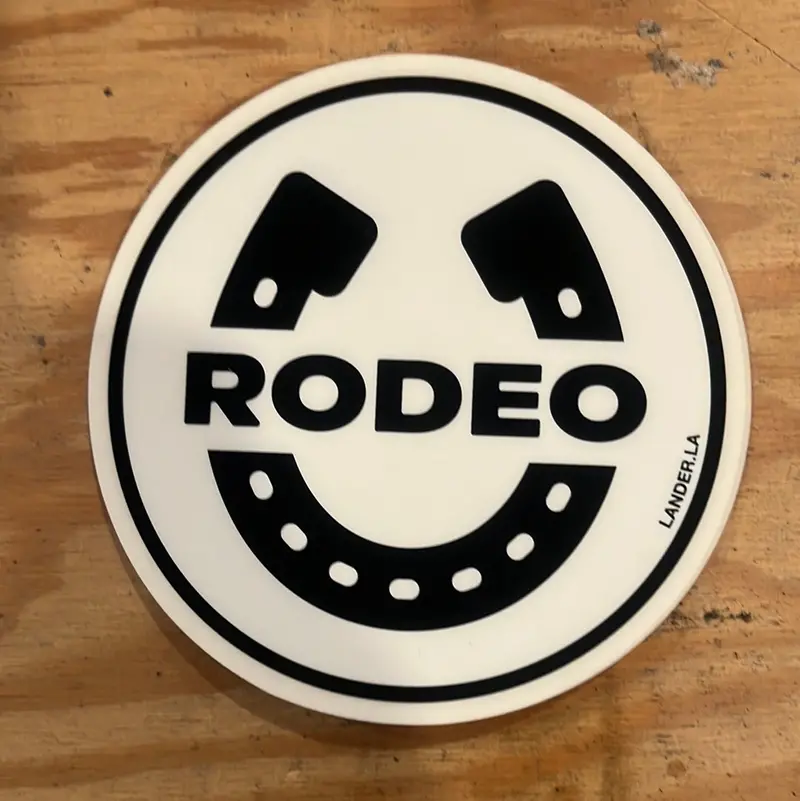 Lander Rodeo Sticker 1