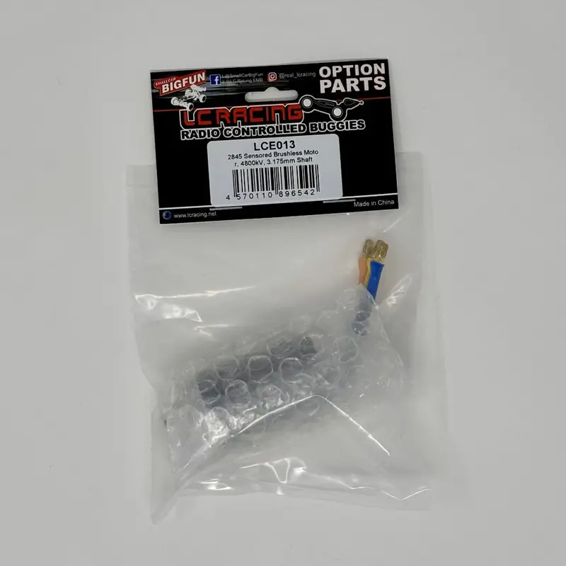 Lc Racing: Lce013 2845 4800Kv Sensored Brushless Motor (3.175Mm Shaft) 1
