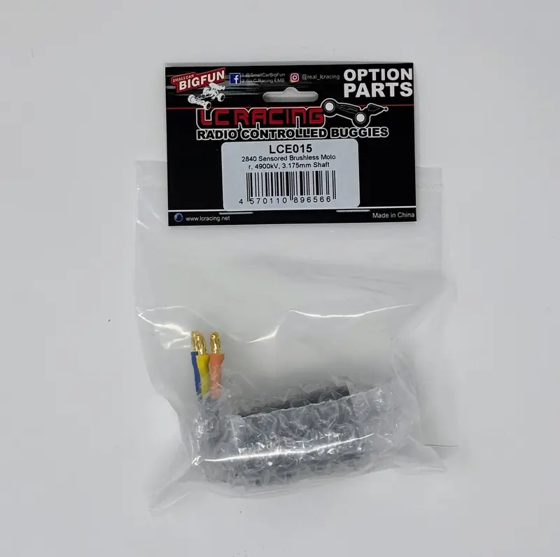 Lc Racing: Lce015 2840 4900Kv Sensored Brushless Motor (3.175Mm Shaft) 1