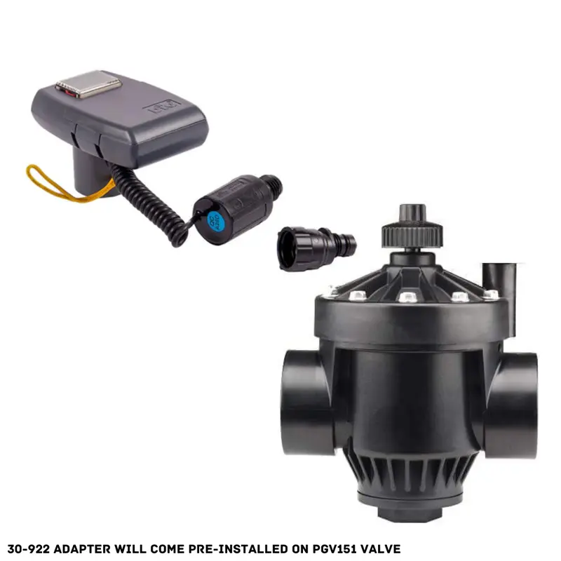 Leit-1 Solar Powered Irrigation Controller W/ 1.5" Pgv Valve - Leit-1Pgv-150 1