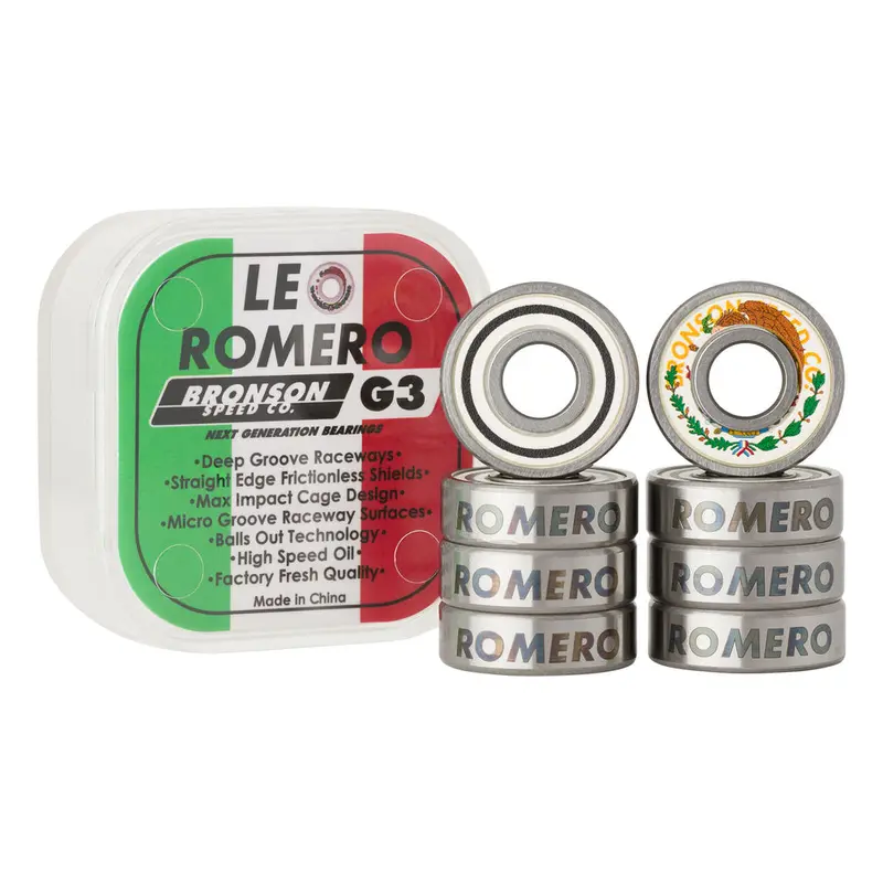 Leo Romero G3 Bronson Skateboard Bearings 1