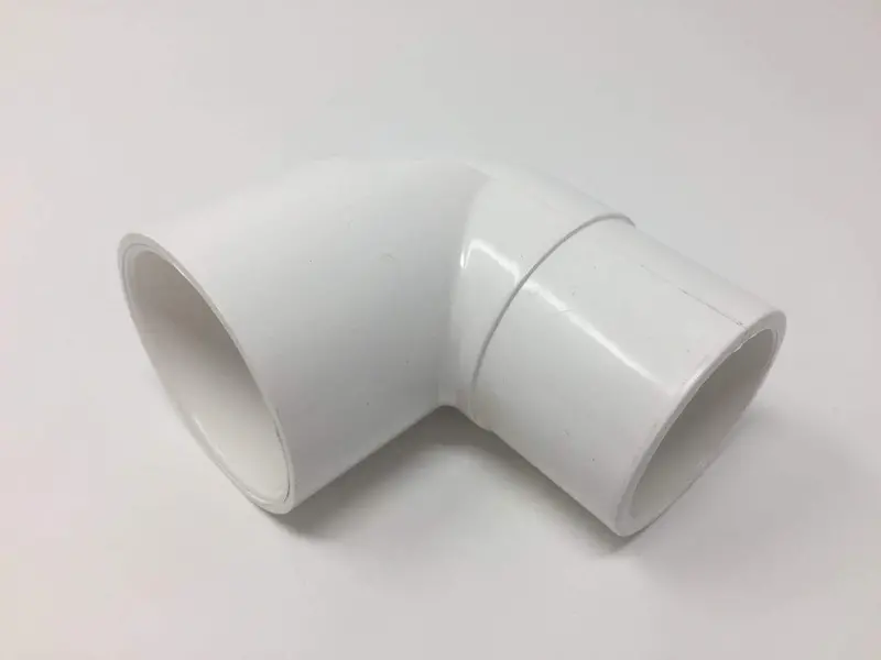Lesso - 1 1/2'' Sch40 Pvc 90-Degree Street Elbow Spigot X Socket - 409-015 1