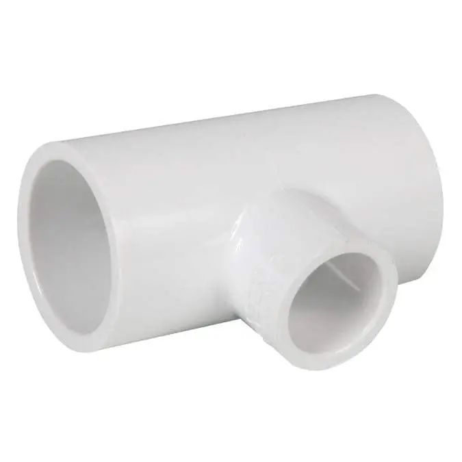 Lesso - 1 1/2'' X 1/2'' Sch40 Pvc Reducing Tee Socket - 401-209 1