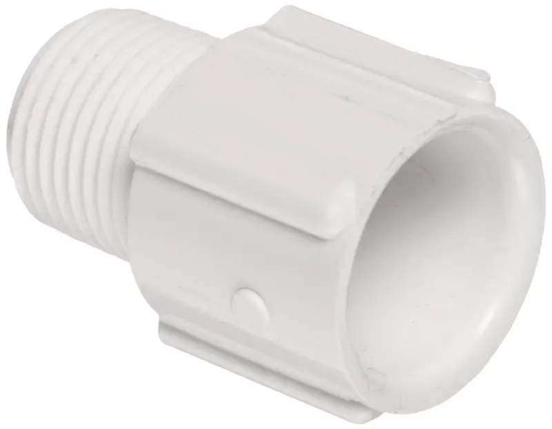Lesso - 1/2'' Sch40 Pvc Male Adapter Mpt X Socket - 436-005 1