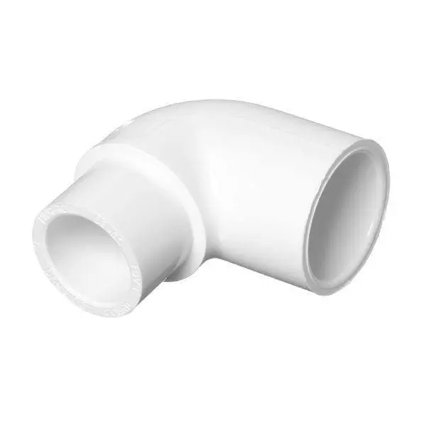 Lesso - 1'' X 3/4'' Sch40 Pvc 90-Degree Elbow Socket - 406-131 1