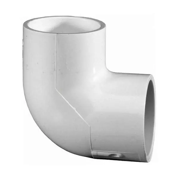 Lesso - 2 1/2'' Sch40 Pvc 90-Degree Elbow Socket - 406-025 1