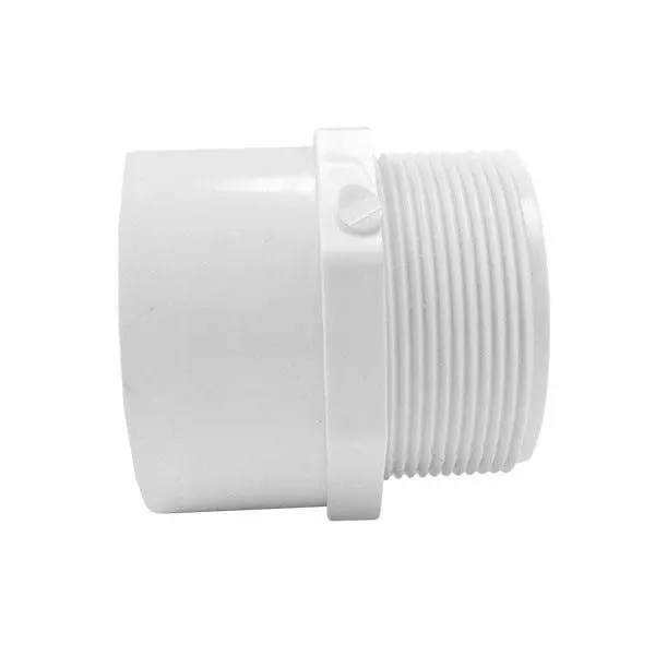 Lesso - 2 1/2'' Sch40 Pvc Male Adapter Mpt X Socket - 436-025 1