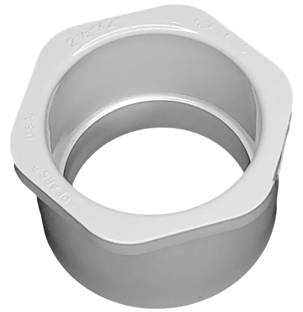 Lesso - 2 1/2'' X 2'' Sch40 Pvc Reducer Bushing Spigot X Socket - 437-292 1