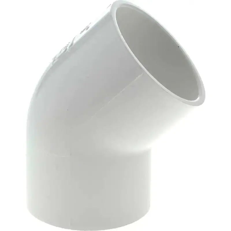 Lesso - 2'' Sch40 Pvc 45-Degree Elbow Socket - 417-020 1