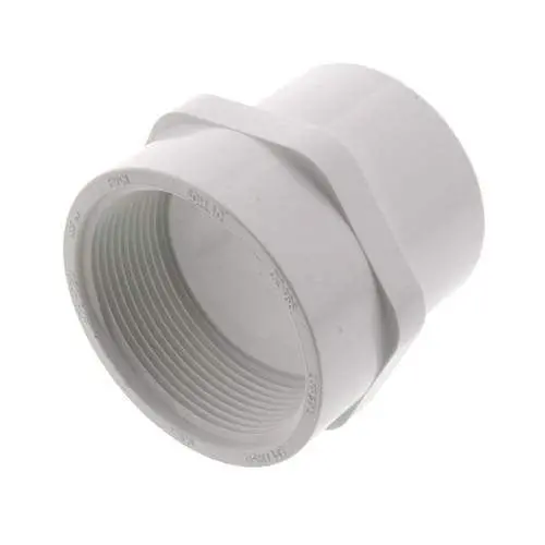 Lesso - 2'' Sch40 Pvc Female Spigot Adapter Spigot X Fpt - 478-020 1