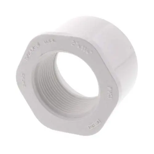 Lesso - 2'' X 1 1/4'' Sch40 Pvc Reducer Bushing Spigot X Fpt - 438-250 1