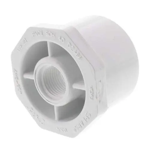 Lesso - 2'' X 1/2'' Sch40 Pvc Reducer Bushing Spigot X Fpt - 438-247 1