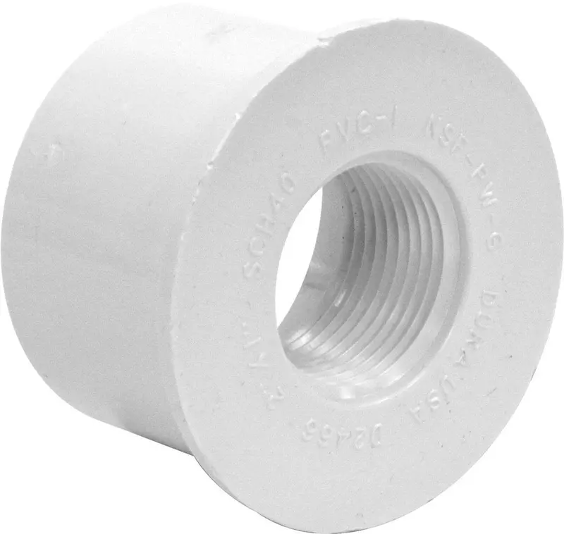 Lesso - 2'' X 3/4'' Sch40 Pvc Reducer Bushing Spigot X Fpt - 438-248 1