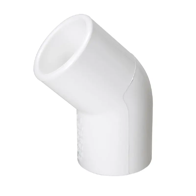 Lesso - 3/4'' Sch40 Pvc 45-Degree Elbow Socket - 417-007 1