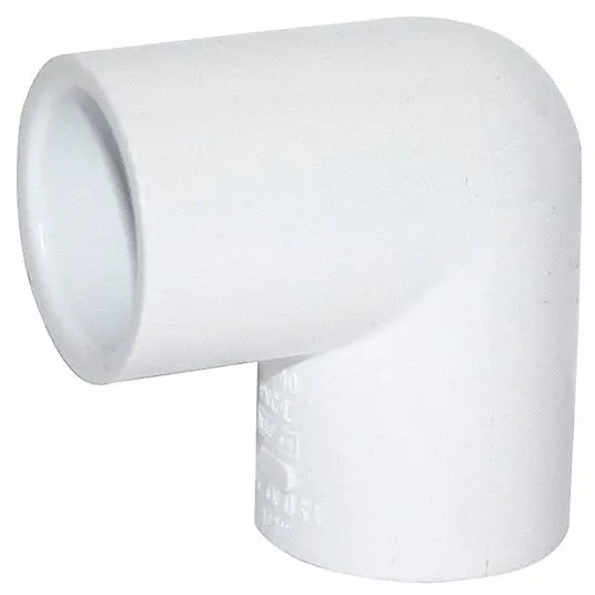 Lesso - 3/4'' Sch40 Pvc 90-Degree Elbow Socket- 406-007 1
