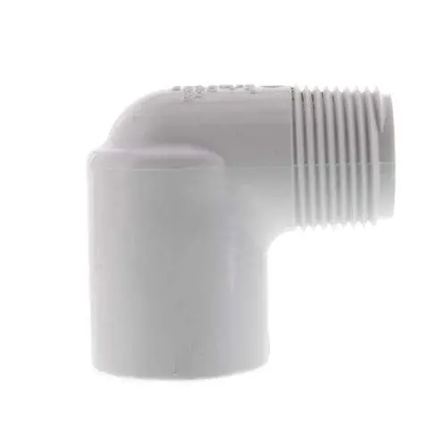 Lesso - 3/4'' Sch40 Pvc 90-Degree Street Elbow Mpt X Socket - 410-007 1