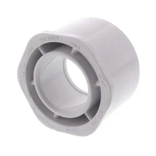 Lesso - 3'' X 2'' Sch40 Pvc Reducer Bushing Spigot X Socket - 437-338 1