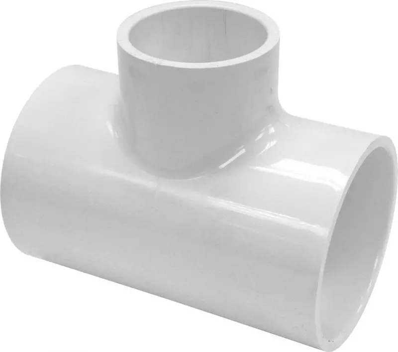 Lesso - 3'' X 2'' Sch40 Pvc Tee Socket - 401-338 1