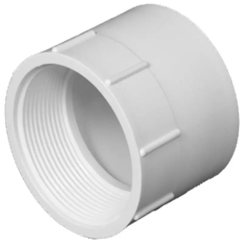 Lesso - 4'' Sch40 Pvc Female Adapter Socket X Fpt - 435-040 1