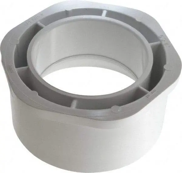 Lesso - 6'' X 4'' Sch40 Pvc Reducer Bushing Spigot X Socket - 437-532 1