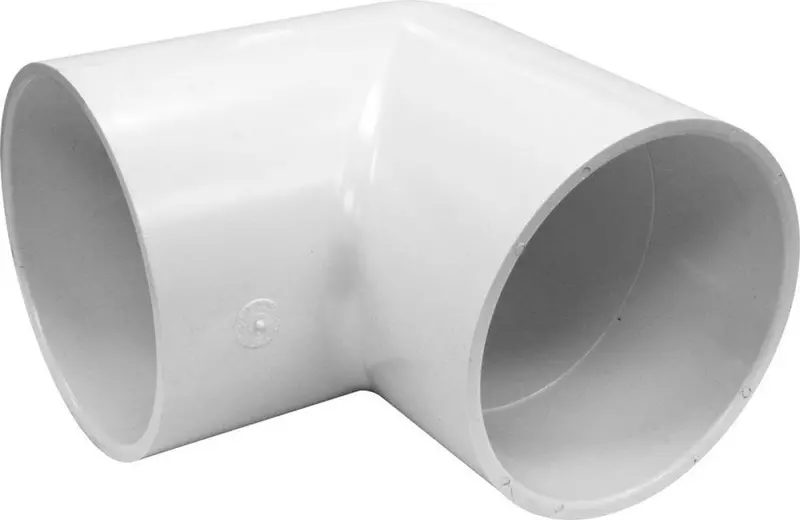 Lesso - 8'' Sch40 Pvc 90-Degree Elbow Socket - 406-080 1