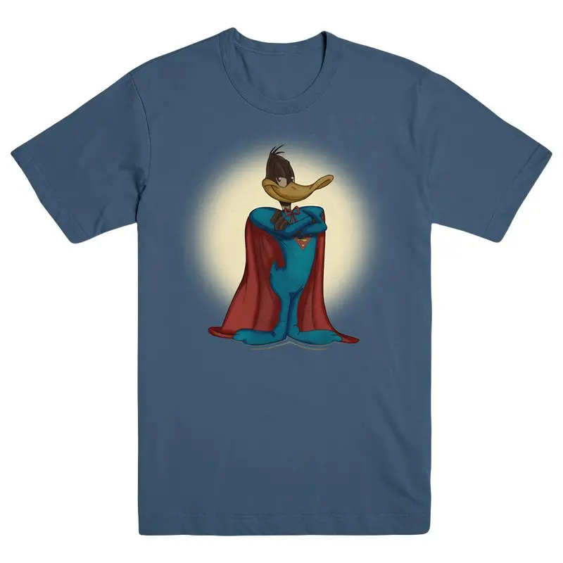 Looney Tunes Stupor Daffy Blue T-Shirt 1