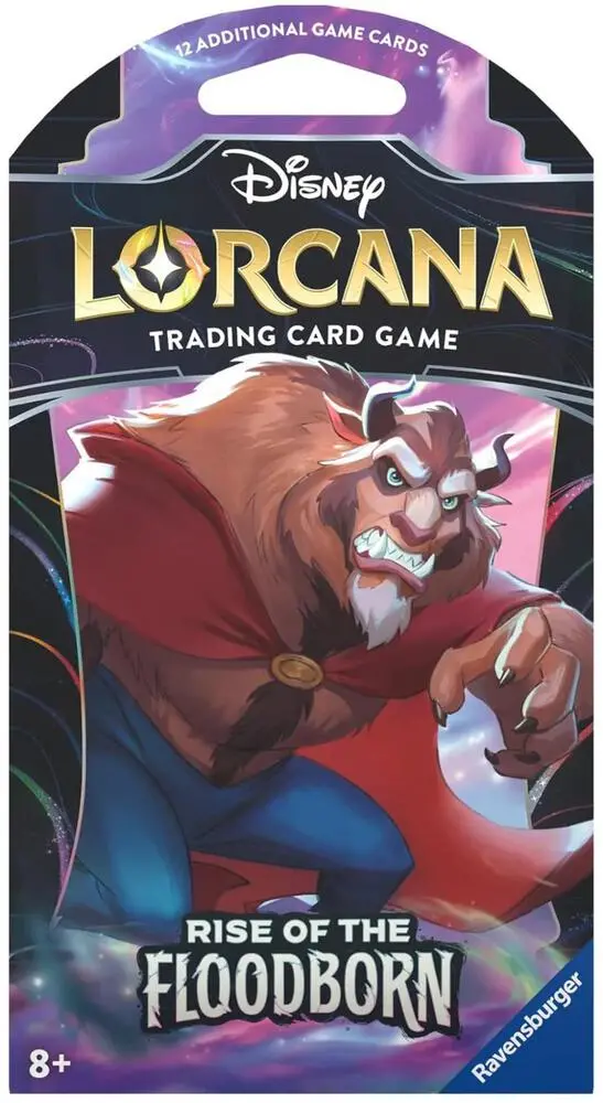 Lorcana Tcg: Rise Of The Floodborn Sleeved Booster 1