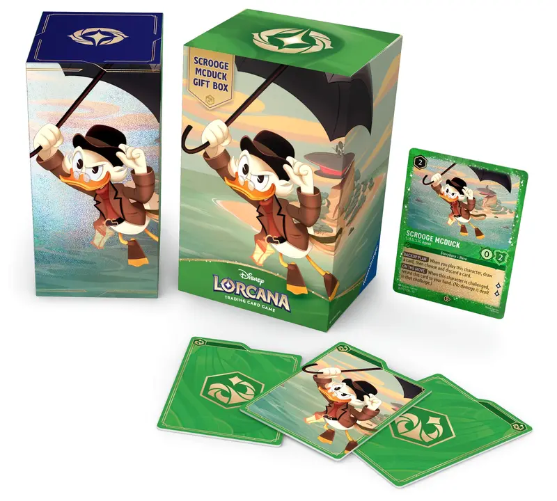 Lorcana Tcg: Scrooge Mcduck Winterspell Gift Box 1