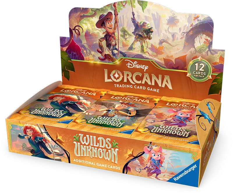 Lorcana Tcg: Wilds Unknown Booster Box 1