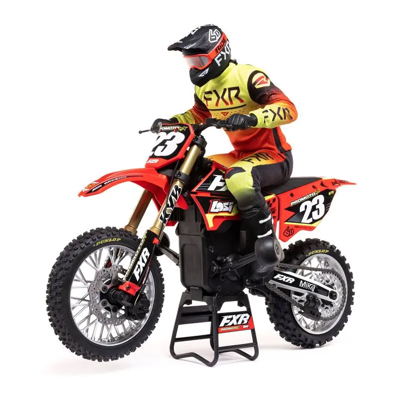 Losi: 1/4 Promoto-Mx Fxr 2S Rtr Brushless Motorcycle - Red 1