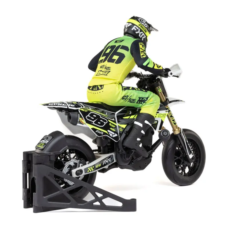 Losi: 1/4 Promoto-Sm Fxr Supermoto Motorcycle Rtr (White) 2