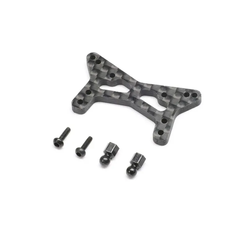 Losi: Carbon Front Shock Tower: Micro-B 1