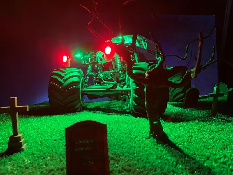 Losi Grave Digger Monster Truck Light Kit 1