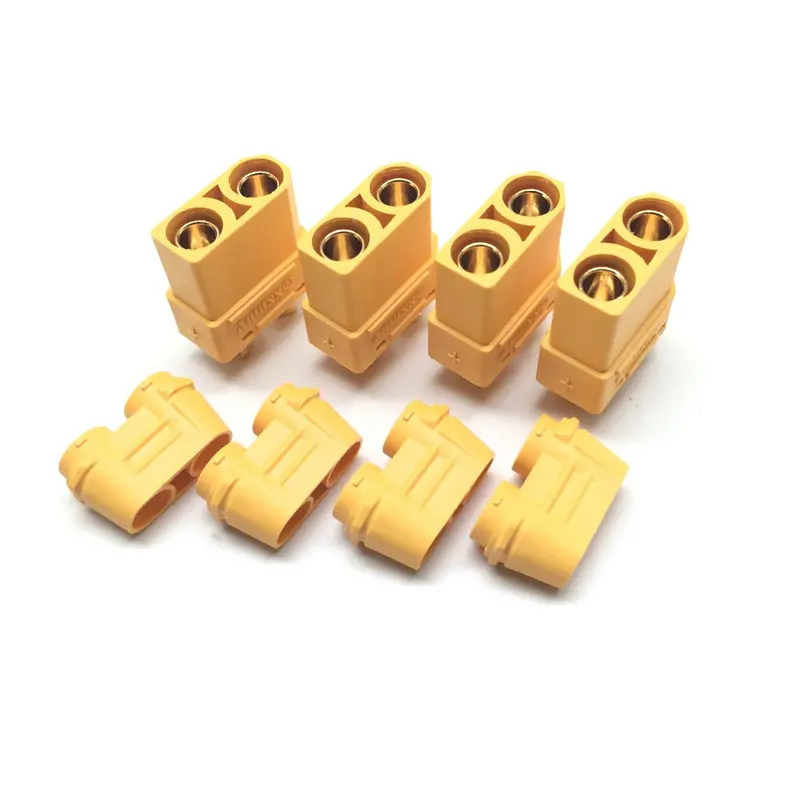 Maclan Racing: Xt90 Connectors (4) Female Only 1
