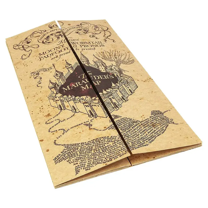 Marauder's Map&Trade; By The Noble Collection 1
