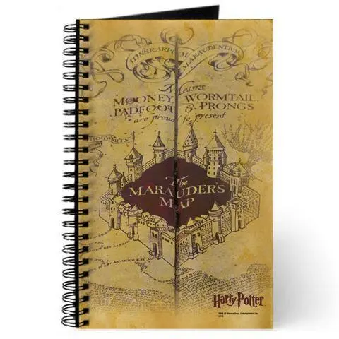 Marauder's Map&Trade; Notebook 1