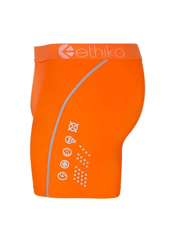 Mens Subzero Neon Orange Mid 1