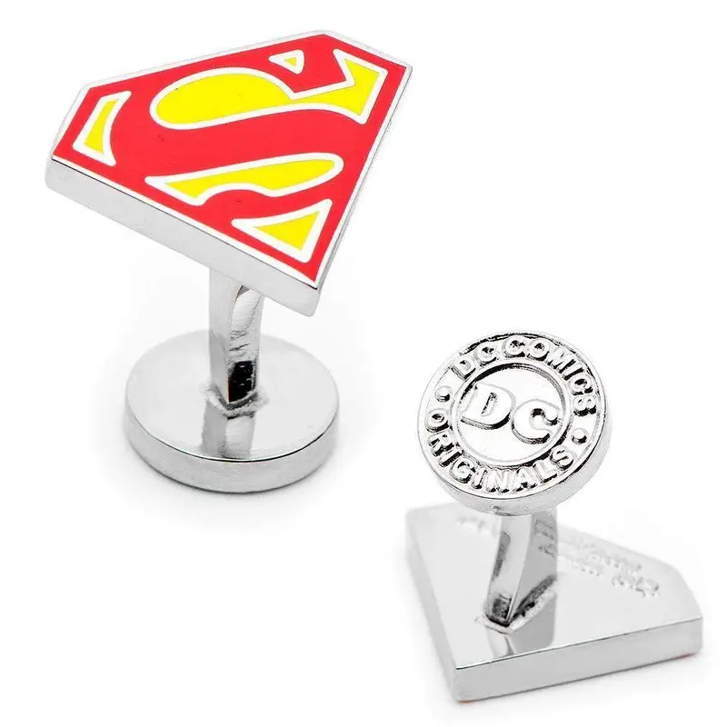 Men's Superman Cufflinks (Red) 1