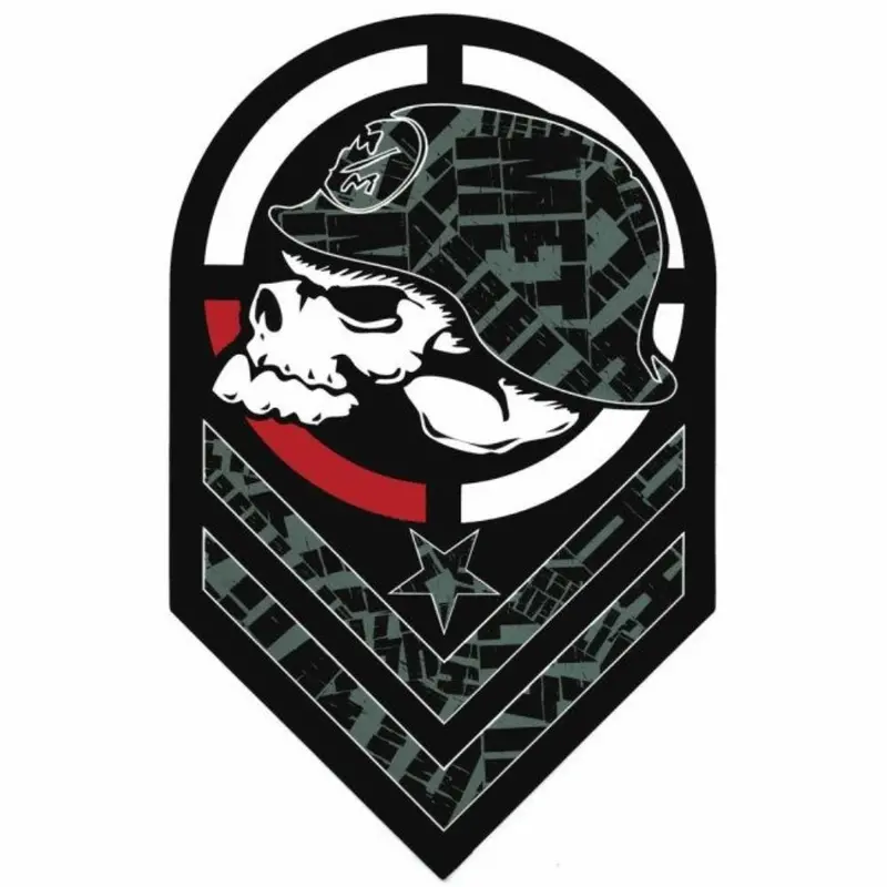 Metal Mulisha Parallel Logo 8 Inch 1