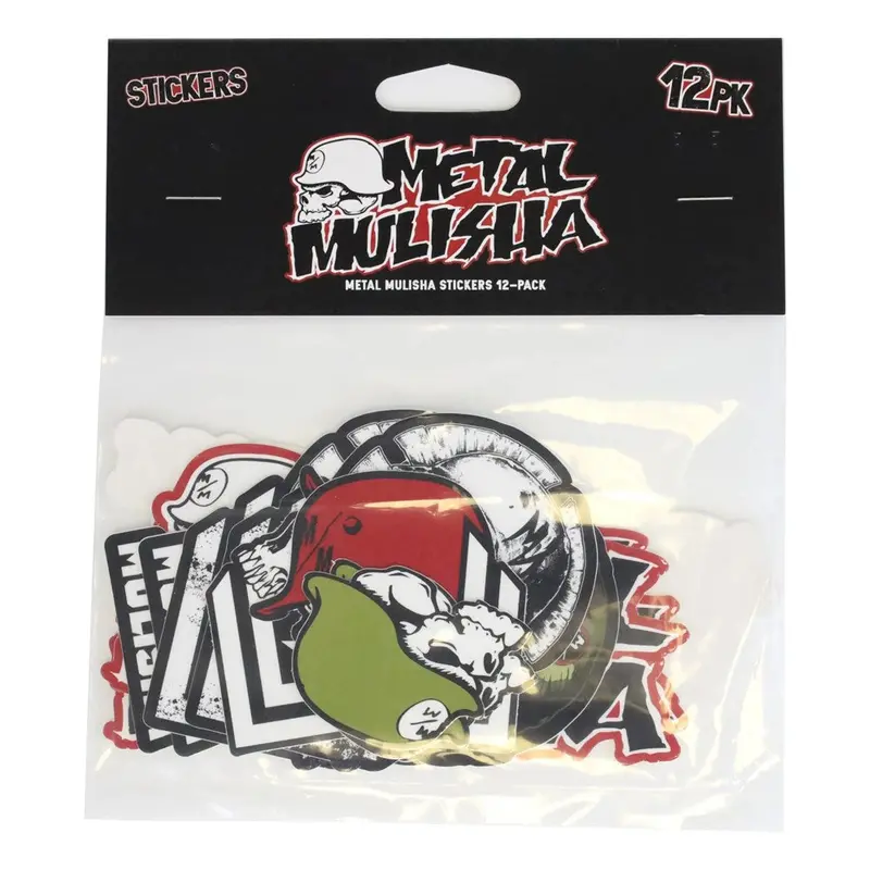 Metal Mulisha Stickers Assorted 12 Pack 1
