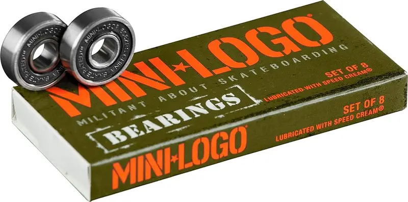 Mini Logo Skateboard Bearings 1