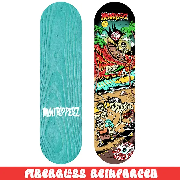 Mini Ripperz - Skelly Surf Series 3 Skateboard Deck 1