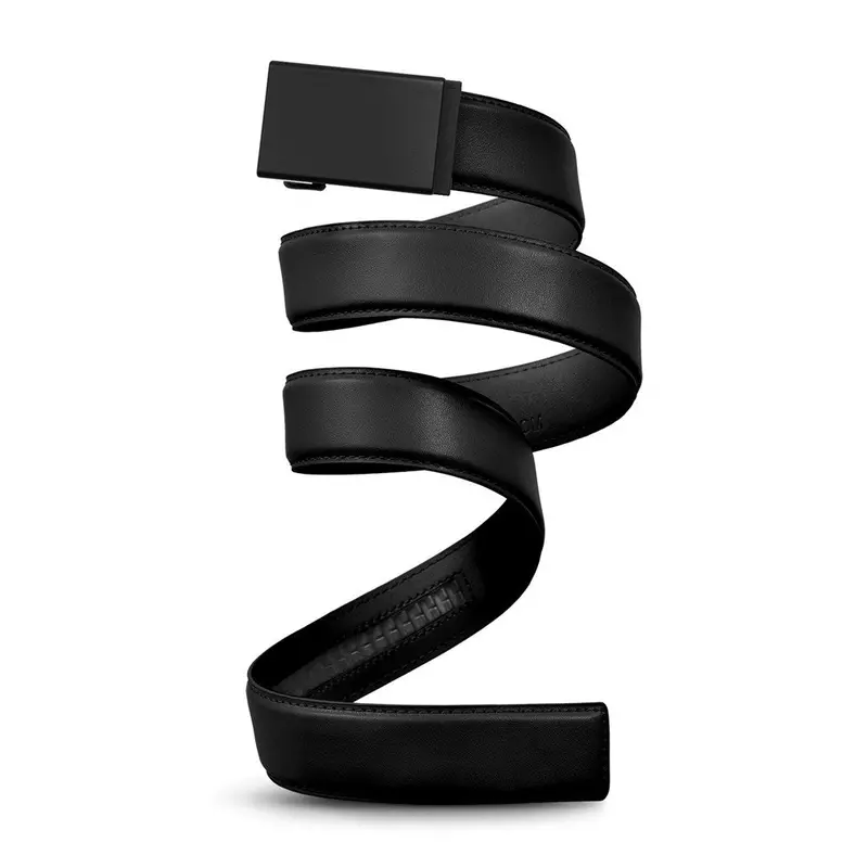 Mission Belt Polymer Buckle Black / Black 40Mm Leather Belt 1