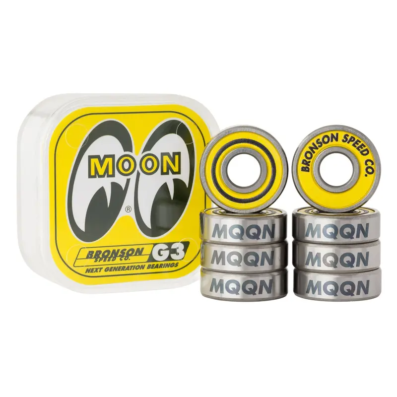 Mooneyes G3 Bronson Skateboard Bearings 1