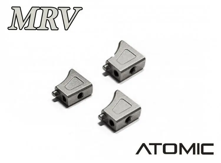 Mrv Aluminium Servo Mount- (Ti Color 1 Set) Mrv Parts  Mrv-Up01 1